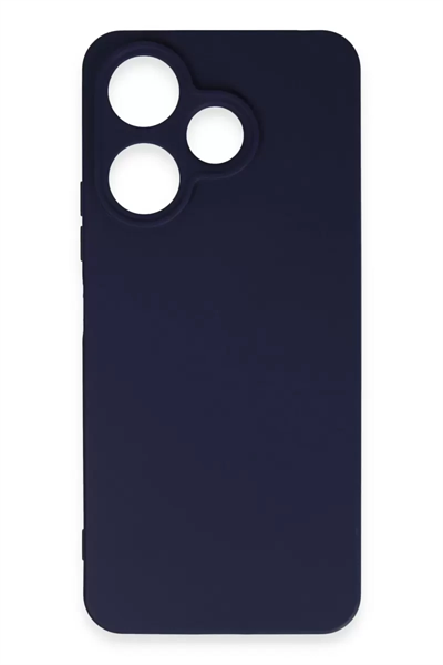 Xiaomi Redmi 13 4G Kılıf First Silikon - Lacivert