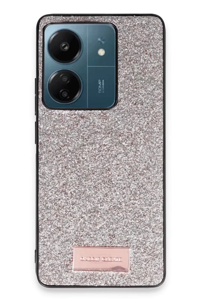 Xiaomi Redmi 13C Bright Simli Kapak - Gold