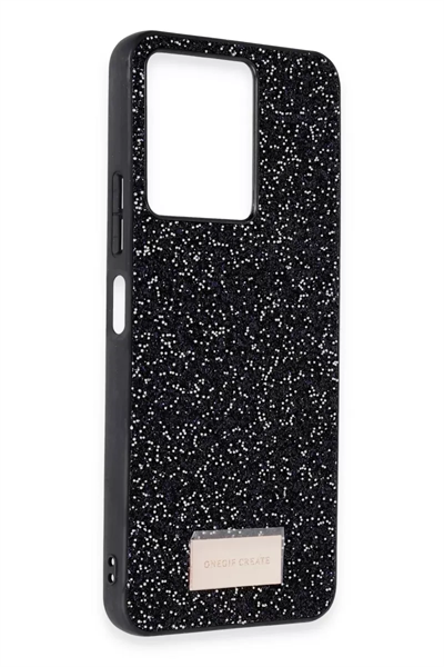 Xiaomi Redmi 13C Bright Simli Kapak - Pembe