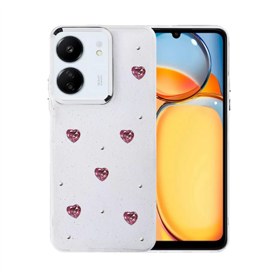 Xiaomi Redmi 13C Fiyonk Desenli Kapak - Desen 3