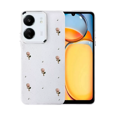 Xiaomi Redmi 13C Fiyonk Desenli Kapak - Desen 6