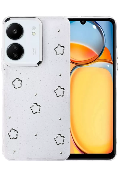 Xiaomi Redmi 13C Fiyonk Desenli Kapak - Desen 2