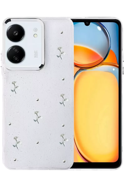 Xiaomi Redmi 13C Fiyonk Desenli Kapak - Desen 4