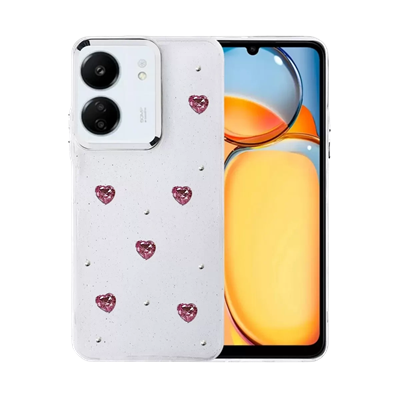 Xiaomi Redmi 13C Fiyonk Desenli Kapak - Desen 3