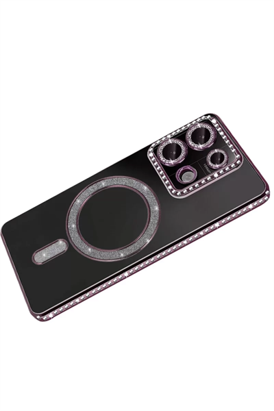 Xiaomi Redmi 13C Joke Simli Magneticsafe Kılıf - Pembe