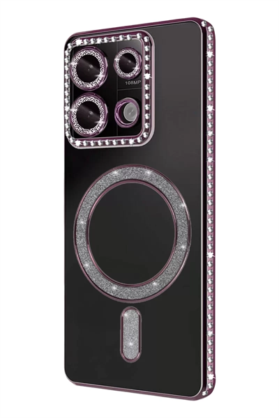 Xiaomi Redmi 13C Joke Simli Magneticsafe Kılıf - Pembe