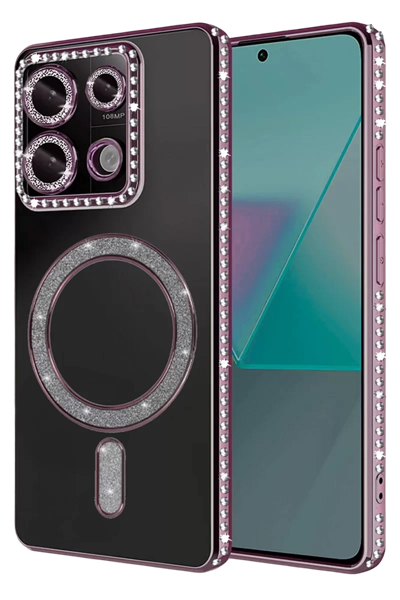 Xiaomi Redmi 13C Joke Simli Magneticsafe Kılıf - Pembe