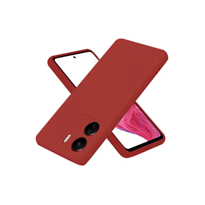 Xiaomi Redmi 13C Kılıf First Silikon - Bordo