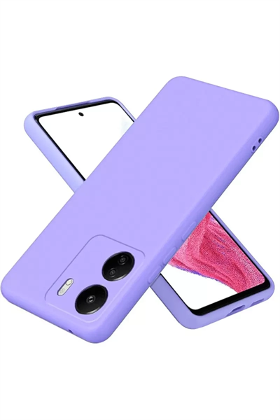Xiaomi Redmi 13C Kılıf First Silikon - Lila