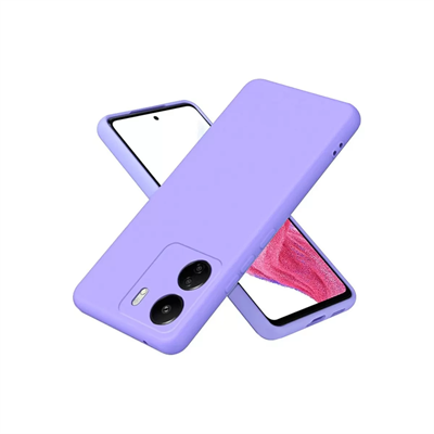 Xiaomi Redmi 13C Kılıf First Silikon - Lila
