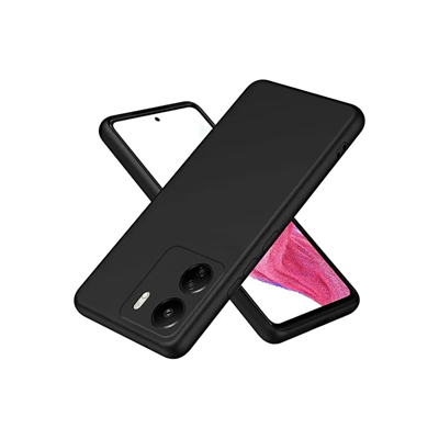 Xiaomi Redmi 13C Kılıf First Silikon - Siyah