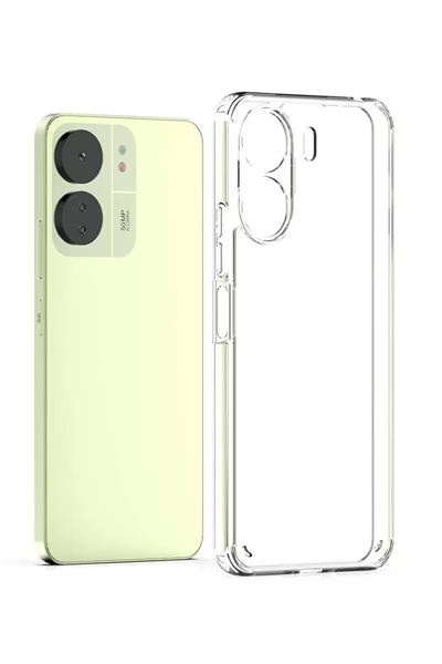 Xiaomi Redmi 13C Kılıf Lüx Şeffaf Silikon