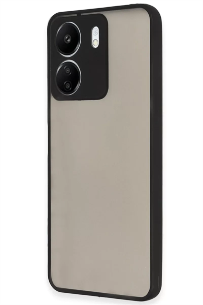 Xiaomi Redmi 13C Kılıf Montreal Silikon Kapak - Siyah