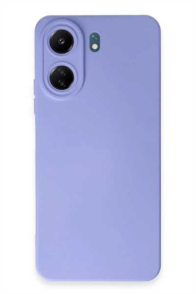 Xiaomi Redmi 13C Kılıf Nano içi Kadife Silikon - Lila