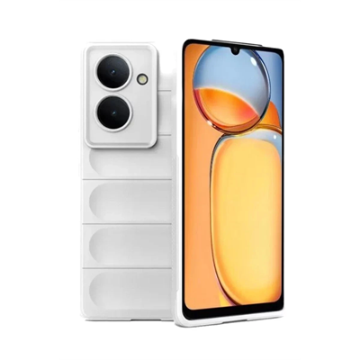 Xiaomi Redmi 13C Kılıf Optimum Silikon - Krem