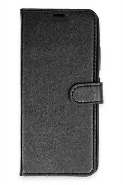 Xiaomi Redmi 13C Kılıf Trend S Plus Kapaklı Kılıf - Siyah