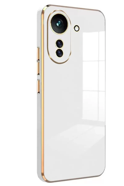 Xiaomi Redmi 13C Kılıf Volet Silikon - Beyaz