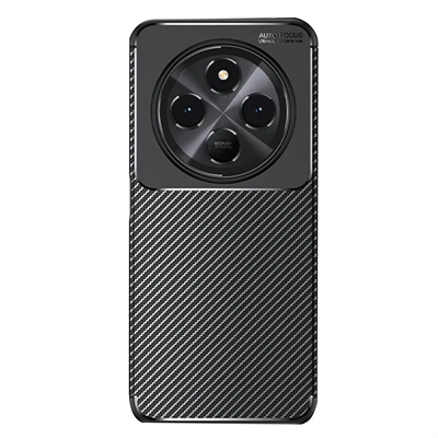 Xiaomi Redmi 14C Kılıf Auto Focus Karbon Kapak - Siyah