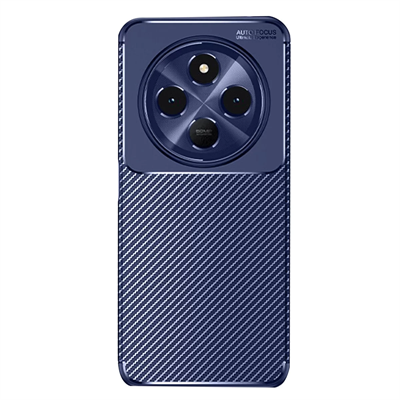 Xiaomi Redmi 14C Kılıf Auto Focus Karbon Kapak - Lacivert