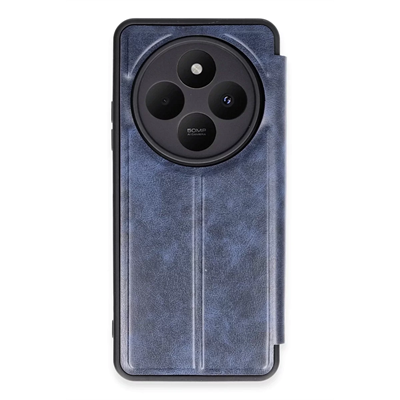 Xiaomi Redmi 14C Kılıf Flip Cover - Lacivert