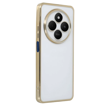 Xiaomi Redmi 14C Kılıf Lensli Silikon - Gold