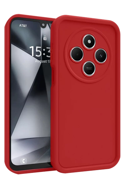 Xiaomi Redmi 14C Kılıf Viera Silikon - Kırmızı