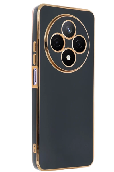 Xiaomi Redmi 14C Kılıf Volet Silikon - Siyah