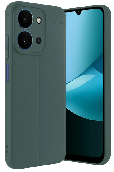Xiaomi Redmi 15C 4G Auto Focus Kapak - Koyu Yeşil