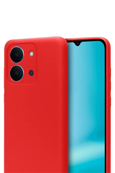 Xiaomi Redmi 15C 4G First Silikon - Kırmızı