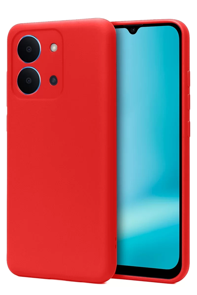 Xiaomi Redmi 15C 4G First Silikon - Kırmızı