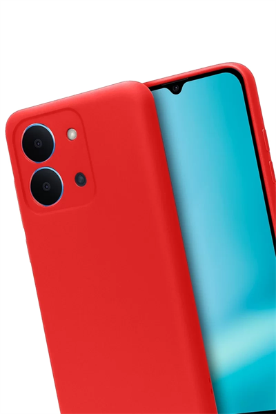 Xiaomi Redmi 15C 4G First Silikon - Kırmızı