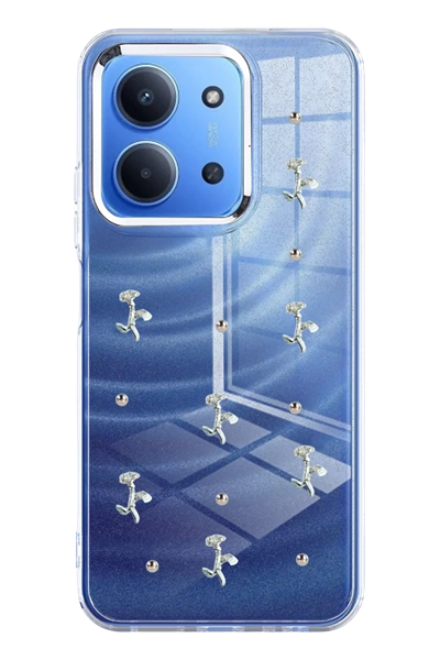 Xiaomi Redmi 15C 4G Fiyonk Desenli Kapak - Desen 4