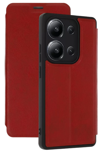 Xiaomi Redmi 15C 4G Flip Cover - Kırmızı