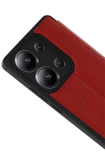 Xiaomi Redmi 15C 4G Flip Cover - Kırmızı