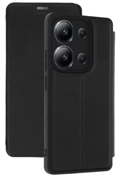 Xiaomi Redmi 15C 4G Flip Cover - Siyah