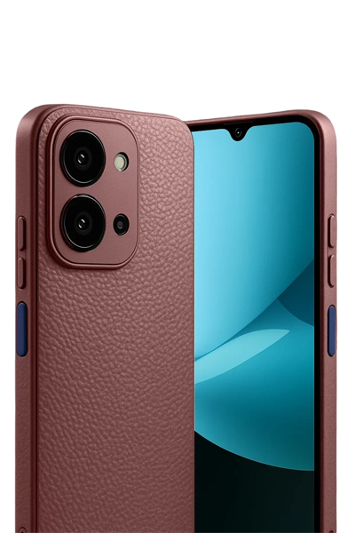 Xiaomi Redmi 15C 4G Thermax Silikon Kılıf - Bordo