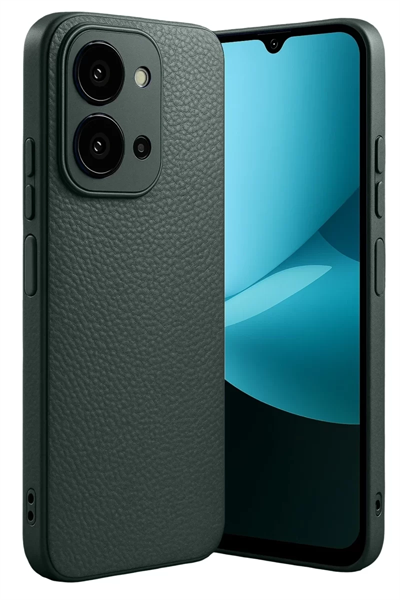 Xiaomi Redmi 15C 4G Thermax Silikon Kılıf - Koyu Yeşil