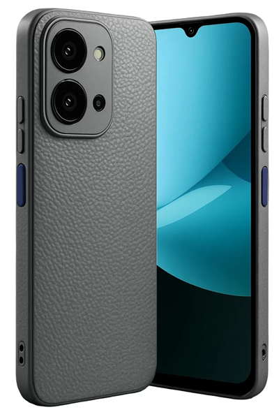 Xiaomi Redmi 15C 4G Thermax Silikon Kılıf - Gri