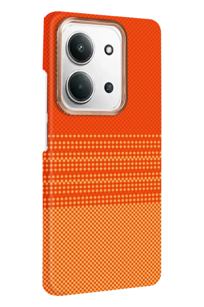 Xiaomi Redmi 15C 4G Vega Magsafe Kapak - Turuncu