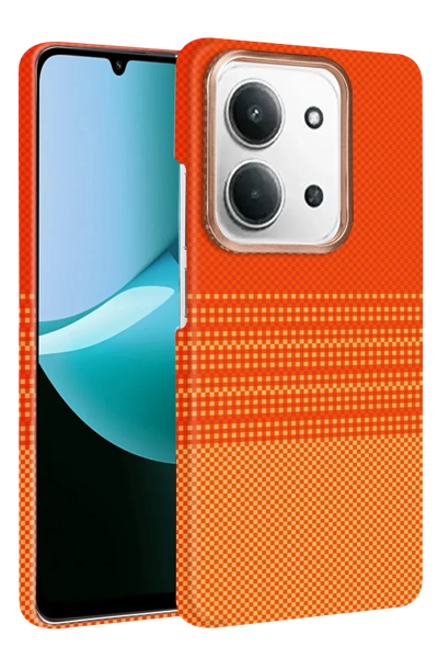 Xiaomi Redmi 15C 4G Vega Magsafe Kapak - Turuncu