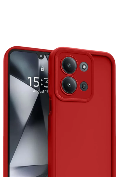 Xiaomi Redmi 15C 4G Viera Silikon - Kırmızı