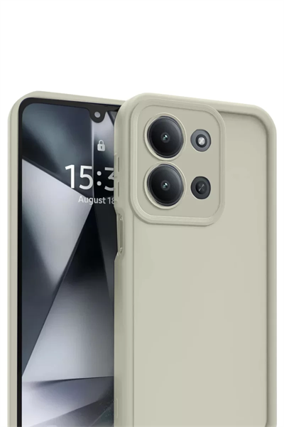 Xiaomi Redmi 15C 4G Viera Silikon - Krem