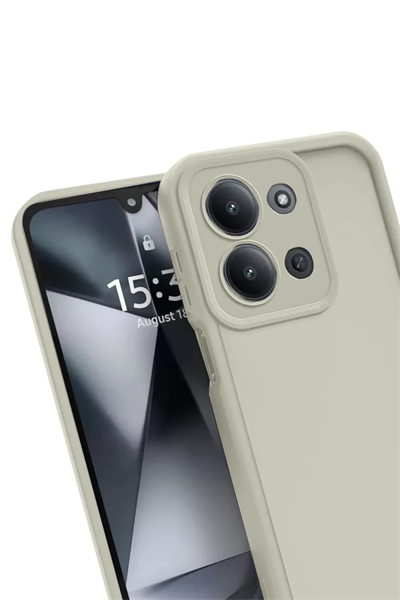 Xiaomi Redmi 15C 4G Viera Silikon - Krem