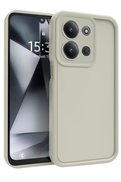 Xiaomi Redmi 15C 4G Viera Silikon - Krem
