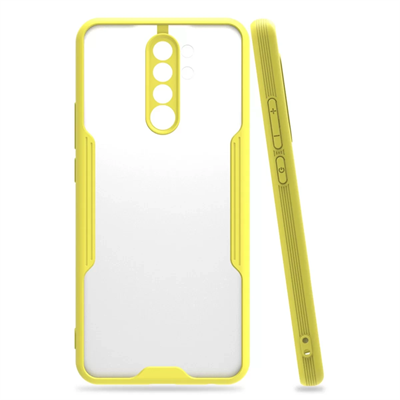 Xiaomi Redmi 9 Kılıf Platin Silikon - Sarı