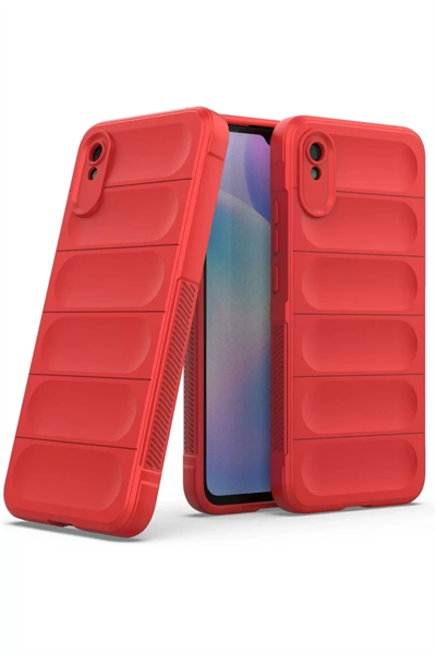Xiaomi Redmi 9A Kılıf Optimum Silikon - Kırmızı