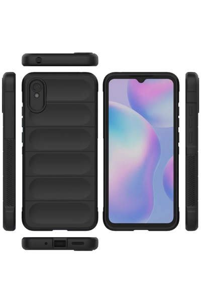 Xiaomi Redmi 9A Kılıf Optimum Silikon - Siyah