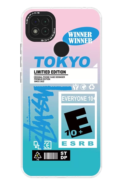 Xiaomi Redmi 9C Kılıf Estoril Desenli Kapak - Estoril - 1