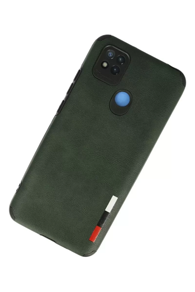 Xiaomi Redmi 9C Kılıf Loop Deri Silikon - Yeşil
