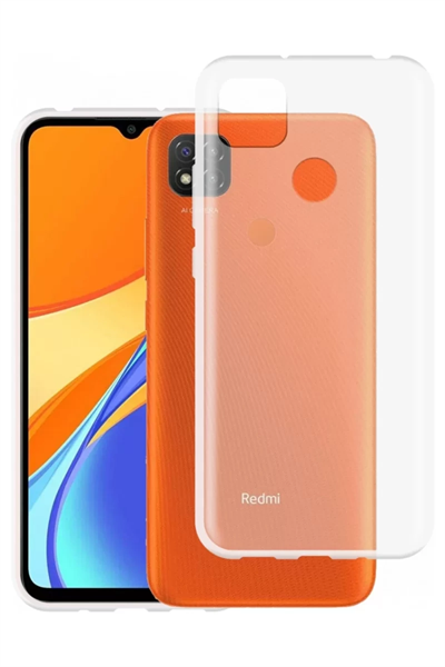 Xiaomi Redmi 9C Kılıf Lüx Şeffaf Silikon